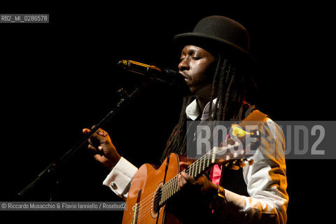 Roma, Auditorium Parco della Musica 06 12 2013.Imany in concerto..Nadia Mladjao voce .opening act: Faada Freddy. ©Riccardo Musacchio & Flavio Ianniello/Rosebud2