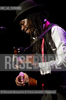 Roma, Auditorium Parco della Musica 06 12 2013.Imany in concerto..Nadia Mladjao voce .opening act: Faada Freddy. ©Riccardo Musacchio & Flavio Ianniello/Rosebud2