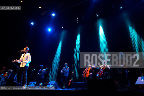 Roma, Auditorium Parco della Musica 06 12 2013.Imany in concerto..Nadia Mladjao voce .opening act: Faada Freddy. ©Riccardo Musacchio & Flavio Ianniello/Rosebud2