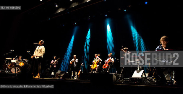 Roma, Auditorium Parco della Musica 06 12 2013.Imany in concerto..Nadia Mladjao voce .opening act: Faada Freddy. ©Riccardo Musacchio & Flavio Ianniello/Rosebud2