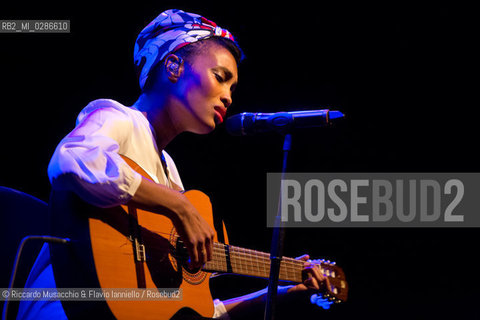 Roma, Auditorium Parco della Musica 06 12 2013.Imany in concerto..Nadia Mladjao voce .opening act: Faada Freddy. ©Riccardo Musacchio & Flavio Ianniello/Rosebud2