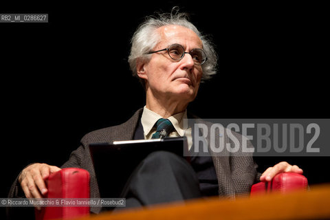 Roma, Auditorium Parco della Musica 18 01 2014.Luciano Canfora, Gustavo Zagrebelsky .Democrazia e Oligarchie.coordina Geminello Preterossi. ©Riccardo Musacchio & Flavio Ianniello/Rosebud2