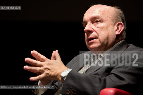 Roma, Auditorium Parco della Musica 18 01 2014.Luciano Canfora, Gustavo Zagrebelsky .Democrazia e Oligarchie.coordina Geminello Preterossi. ©Riccardo Musacchio & Flavio Ianniello/Rosebud2
