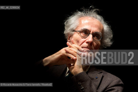 Roma, Auditorium Parco della Musica 18 01 2014.Luciano Canfora, Gustavo Zagrebelsky .Democrazia e Oligarchie.coordina Geminello Preterossi. ©Riccardo Musacchio & Flavio Ianniello/Rosebud2