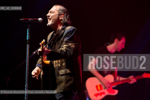Roma, Auditorium Parco della Musica 05 02 2014.Concerto di Luca Carboni Fisico & politico tour. ©Riccardo Musacchio & Flavio Ianniello/Rosebud2