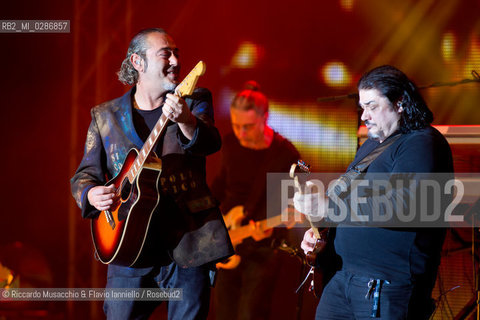 Roma, Auditorium Parco della Musica 05 02 2014.Concerto di Luca Carboni Fisico & politico tour. ©Riccardo Musacchio & Flavio Ianniello/Rosebud2