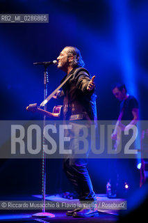 Roma, Auditorium Parco della Musica 05 02 2014.Concerto di Luca Carboni Fisico & politico tour. ©Riccardo Musacchio & Flavio Ianniello/Rosebud2