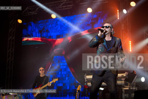 Roma, Auditorium Parco della Musica 05 02 2014.Concerto di Luca Carboni Fisico & politico tour. ©Riccardo Musacchio & Flavio Ianniello/Rosebud2