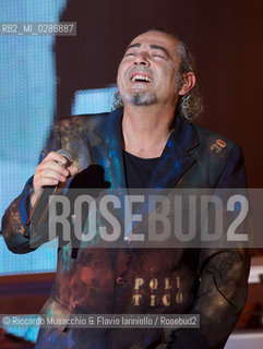 Roma, Auditorium Parco della Musica 05 02 2014.Concerto di Luca Carboni Fisico & politico tour. ©Riccardo Musacchio & Flavio Ianniello/Rosebud2