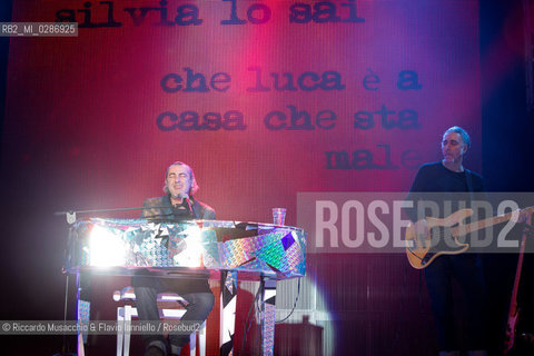 Roma, Auditorium Parco della Musica 05 02 2014.Concerto di Luca Carboni Fisico & politico tour. ©Riccardo Musacchio & Flavio Ianniello/Rosebud2