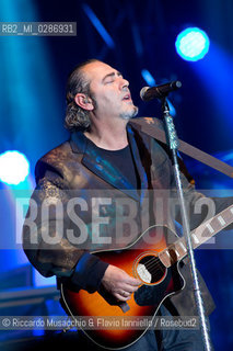 Roma, Auditorium Parco della Musica 05 02 2014.Concerto di Luca Carboni Fisico & politico tour. ©Riccardo Musacchio & Flavio Ianniello/Rosebud2