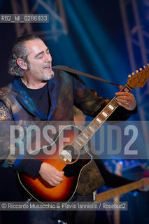 Roma, Auditorium Parco della Musica 05 02 2014.Concerto di Luca Carboni Fisico & politico tour. ©Riccardo Musacchio & Flavio Ianniello/Rosebud2