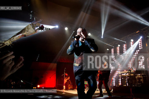 Roma, Auditorium Parco della Musica 05 02 2014.Concerto di Luca Carboni Fisico & politico tour. ©Riccardo Musacchio & Flavio Ianniello/Rosebud2