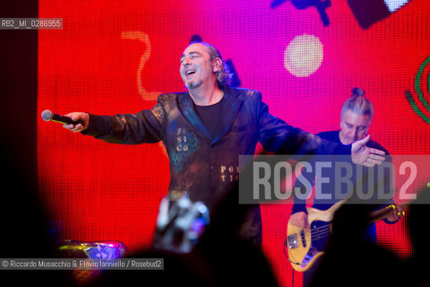 Roma, Auditorium Parco della Musica 05 02 2014.Concerto di Luca Carboni Fisico & politico tour. ©Riccardo Musacchio & Flavio Ianniello/Rosebud2