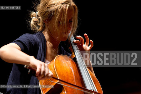 Roma Auditorium parco della Musica 07 02 2014.Stagione di Musica Sinfonica.Orchestra dellAccademia Nazionale di Santa Cecilia.Antonio Pappano direttore.Sol Gabetta violoncello. ©Riccardo Musacchio & Flavio Ianniello/Rosebud2