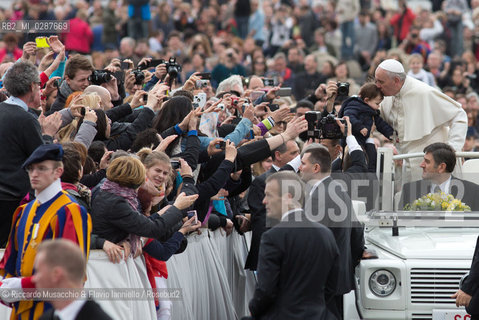 Città del Vaticano, Piazza San Pietro 19 02 2014.Udienza Generale presieduta da Sua santità Papa Francesco. ©Riccardo Musacchio & Flavio Ianniello/Rosebud2