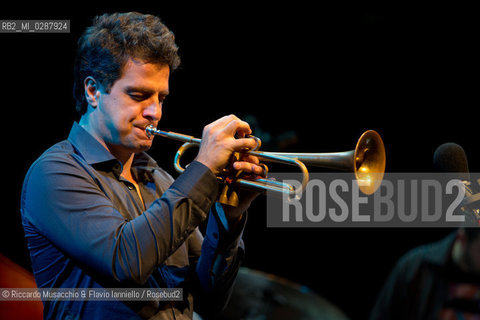 Roma, Auditorium Parco della Musica 27 11 2013.Chihiro Yamanaka Trio After Hours  .Chihiro Yamanaka  pianoforte.Aldo Vigorito  contrabbasso.Mikey Salgarello batteria..special guest Luca Aquino tromba. ©Riccardo Musacchio & Flavio Ianniello/Rosebud2