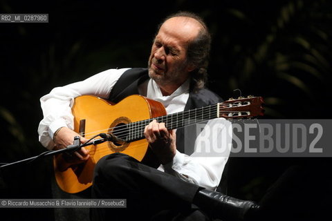 Roma, Auditorium Parco della Musica 28 02 2010.La Chitarra - Paco de Lucia in concerto.  ©Riccardo Musacchio & Flavio Ianniello/Rosebud2