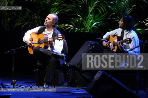Roma, Auditorium Parco della Musica 28 02 2010.La Chitarra - Paco de Lucia in concerto.  ©Riccardo Musacchio & Flavio Ianniello/Rosebud2