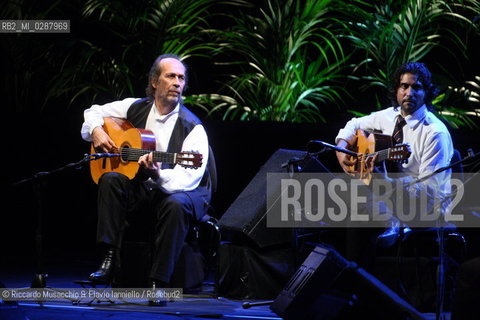 Roma, Auditorium Parco della Musica 28 02 2010.La Chitarra - Paco de Lucia in concerto.  ©Riccardo Musacchio & Flavio Ianniello/Rosebud2
