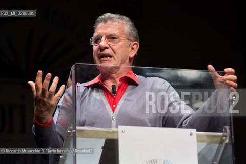 Roma, Auditorium Parco della Musica 14 03 2013.Libri Come. Festa del Libro e della lettura.Nella foto: Aldo Busi. ©Riccardo Musacchio & Flavio Ianniello/Rosebud2