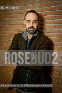 Roma, Auditorium Parco della Musica 16 03 2013.Libri Come, Festa del Libro e della Lettura. nella foto: ritratto di Niccolo Ammaniti.  ©Riccardo Musacchio & Flavio Ianniello/Rosebud2