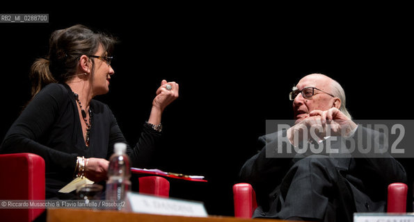 Roma, Auditorium Parco della  Musica 17 03 2013.Libri come. Festa del Libro e della Lettura .Andrea Camilleri Come ho scritto i miei libri .conversazione con Serena Dandini . ©Riccardo Musacchio & Flavio Ianniello/Rosebud2