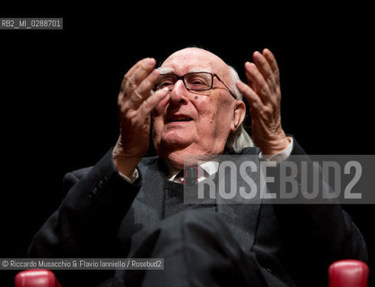 Roma, Auditorium Parco della  Musica 17 03 2013.Libri come. Festa del Libro e della Lettura .Andrea Camilleri Come ho scritto i miei libri .conversazione con Serena Dandini . ©Riccardo Musacchio & Flavio Ianniello/Rosebud2