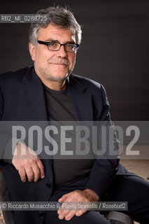 Roma, Auditorium Parco della Musica 17 03 2013.Libri Come, Festa del Libro e della Lettura. nella foto: ritratto di Giancarlo De Cataldo.  ©Riccardo Musacchio & Flavio Ianniello/Rosebud2