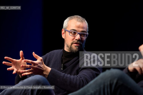 Roma, Auditorium Parco della Musica 17 03 2013.Libri come. Festa del Libro e della Lettura.Nella foto: Dialogo con Maurizio De Giovanni e Marco Mavaldi. ©Riccardo Musacchio & Flavio Ianniello/Rosebud2