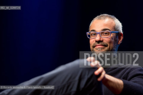 Roma, Auditorium Parco della Musica 17 03 2013.Libri come. Festa del Libro e della Lettura.Nella foto: Dialogo con Maurizio De Giovanni e Marco Mavaldi. ©Riccardo Musacchio & Flavio Ianniello/Rosebud2