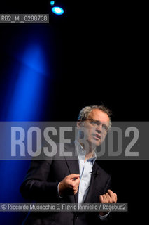 Roma, Auditorium Parco della Musica 15 03 2013.Libri Come, Festa del Libro e della Lettura.Nella foto: Enrico Mentana Come il giornalismo .Lectio Magistralis . ©Riccardo Musacchio & Flavio Ianniello/Rosebud2