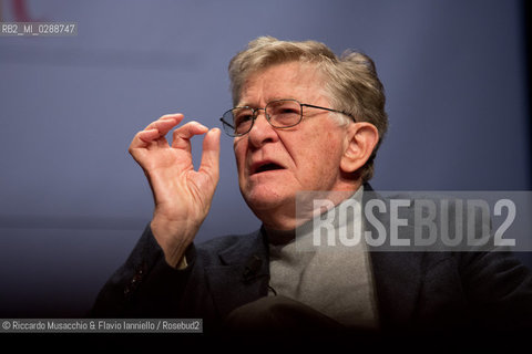 Roma, Auditorium Parco della Musica 17 03 2013.Libri come. Festa del Libro e della Lettura.Nella foto: Come una vita Ermmanno Olmi conversazione con Marino Sinibaldi. ©Riccardo Musacchio & Flavio Ianniello/Rosebud2