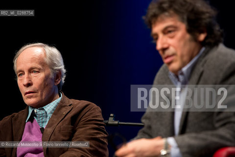 Roma, Auditorium Parco della Musica 17 03 2013.Libri come. Festa del Libro e della Lettura .Richard Ford Come ho scritto i miei libri .conversazione con Sandro Veronesi . ©Riccardo Musacchio & Flavio Ianniello/Rosebud2