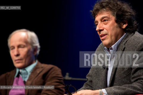 Roma, Auditorium Parco della Musica 17 03 2013.Libri come. Festa del Libro e della Lettura .Richard Ford Come ho scritto i miei libri .conversazione con Sandro Veronesi . ©Riccardo Musacchio & Flavio Ianniello/Rosebud2