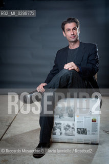 Roma, Auditorium Parco della Musica 16 03 2013.Libri Come, Festa del Libro e della Lettura. nella foto: ritratto di Fabrizio Gifuni.  ©Riccardo Musacchio & Flavio Ianniello/Rosebud2