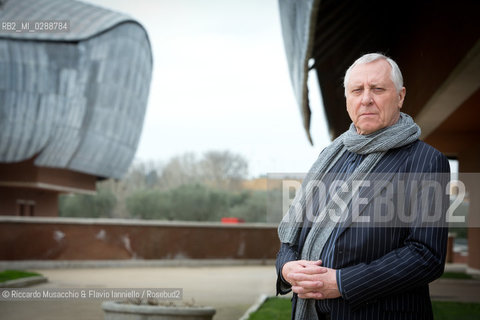 Roma, Auditorium Parco della Musica 17 03 2013.Libri Come, Festa del Libro e della Lettura. nella foto: ritratto di Peter Greenaway.  ©Riccardo Musacchio & Flavio Ianniello/Rosebud2