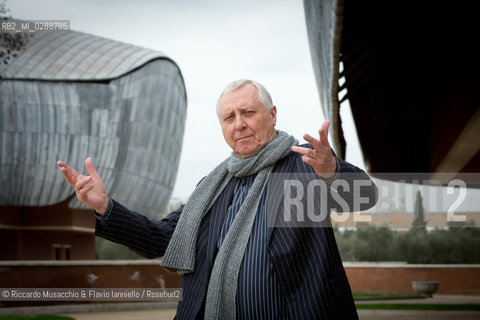 Roma, Auditorium Parco della Musica 17 03 2013.Libri Come, Festa del Libro e della Lettura. nella foto: ritratto di Peter Greenaway.  ©Riccardo Musacchio & Flavio Ianniello/Rosebud2