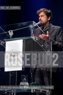 Roma, Auditorium Parco della Musica 16 03 2013.Libri Come, Festa del Libro e della Lettura..Nella foto: Nanni Moretti. ©Riccardo Musacchio & Flavio Ianniello/Rosebud2