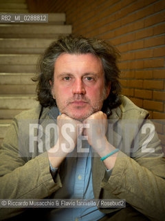Roma, Auditorium Parco della Musica 16 03 2013.Libri Come, Festa del Libro e della Lettura. nella foto: ritratto di Antonio Manzini.  ©Riccardo Musacchio & Flavio Ianniello/Rosebud2