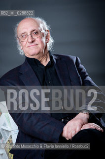 Roma, Auditorium Parco della Musica 16 03 2013.Libri Come, Festa del Libro e della Lettura. nella foto: ritratto di Petros Markaris.  ©Riccardo Musacchio & Flavio Ianniello/Rosebud2