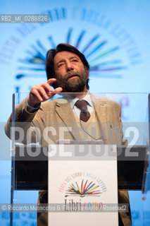 Roma, Auditorium Parco della Musica 16/03/2013.Libri come. Festa del Libro e della Lettura .Massimo Cacciari, Conferenza .Come il potere: San Paolo e Il Principe . ©Riccardo Musacchio & Flavio Ianniello/Rosebud2
