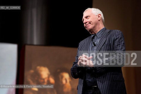 Roma, Auditorium Parco della Musica 17 03 2013.Roma. La storia dell’arte, Libri come. Festa del Libro e della Lettura .Peter Greenaway .il mito di Roma nel manierismo settentrionale.. ©Riccardo Musacchio & Flavio Ianniello/Rosebud2