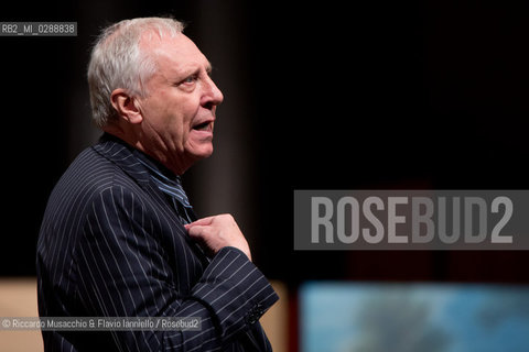 Roma, Auditorium Parco della Musica 17 03 2013.Roma. La storia dell’arte, Libri come. Festa del Libro e della Lettura .Peter Greenaway .il mito di Roma nel manierismo settentrionale.. ©Riccardo Musacchio & Flavio Ianniello/Rosebud2