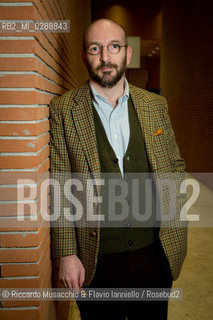 Roma, Auditorium Parco della Musica 17 03 2013.Libri Come, Festa del Libro e della Lettura. nella foto: ritratto di Alessandro Piperno.  ©Riccardo Musacchio & Flavio Ianniello/Rosebud2