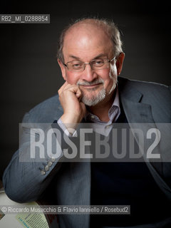 Roma, Auditorium Parco della Musica 17 03 2013.Libri Come, Festa del Libro e della Lettura. nella foto: ritratto di Salman Rushdie.  ©Riccardo Musacchio & Flavio Ianniello/Rosebud2