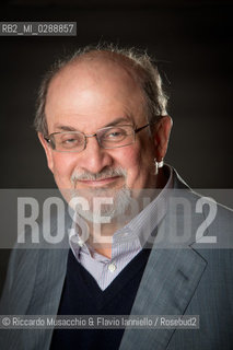 Roma, Auditorium Parco della Musica 17 03 2013.Libri Come, Festa del Libro e della Lettura. nella foto: ritratto di Salman Rushdie.  ©Riccardo Musacchio & Flavio Ianniello/Rosebud2