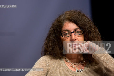 Roma, Auditorium Parco della Musica 17 03 2013.Libri come. Festa del Libro e della Lettura .Salman Rushdie Come Joseph Anton.conversazione con .Giancarlo De Cataldo e Melania Mazzucco.conduce Marino Sinibaldi. ©Riccardo Musacchio & Flavio Ianniello/Rosebud2