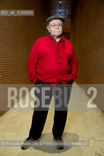 Roma, Auditorium Parco della Musica 17 03 2013.Libri Come, Festa del Libro e della Lettura. nella foto: ritratto di Walter Siti.  ©Riccardo Musacchio & Flavio Ianniello/Rosebud2