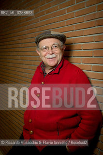 Roma, Auditorium Parco della Musica 17 03 2013.Libri Come, Festa del Libro e della Lettura. nella foto: ritratto di Walter Siti.  ©Riccardo Musacchio & Flavio Ianniello/Rosebud2